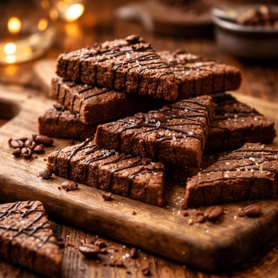 Image of Mocha or Chocolate Shortbread