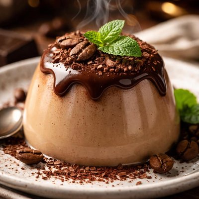 Image of Mocha Panna Cotta