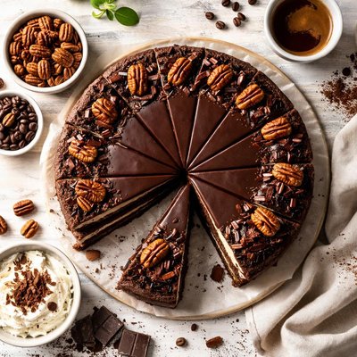 Image of Mocha Pecan Torte