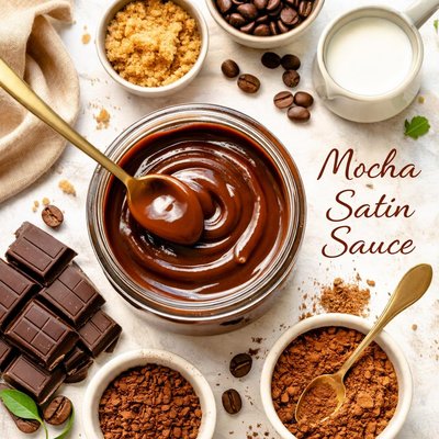 Image of Mocha Satin Ice Cream or Dessert Sauce