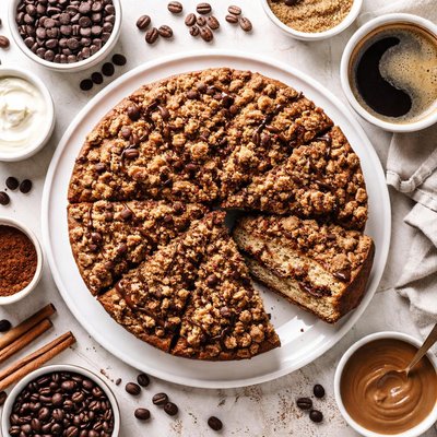 Image of Mocha Streusel Coffee Cake