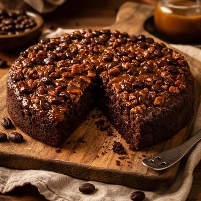 Image of Mocha Upside Down Cake