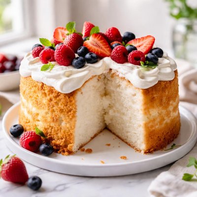 Image of Mock Angel Food Cake