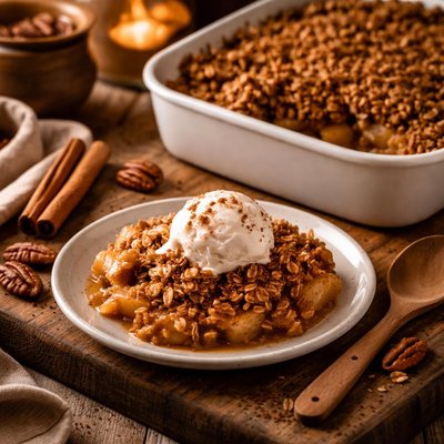 Image of Mock Apple Crisp Gluten Sugar Free