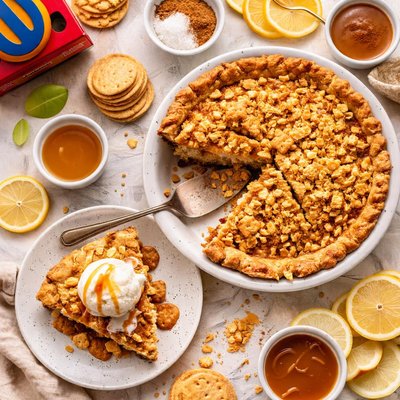 Image of Mock Apple Pie a La Mode