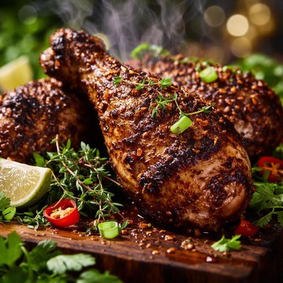 Image of Mock Jerk Style Chicken Legs