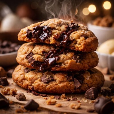 Image of Mock Levain Bakery Chocolate Chip Cookies