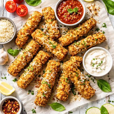 Image of Mock Mozzarella Sticks