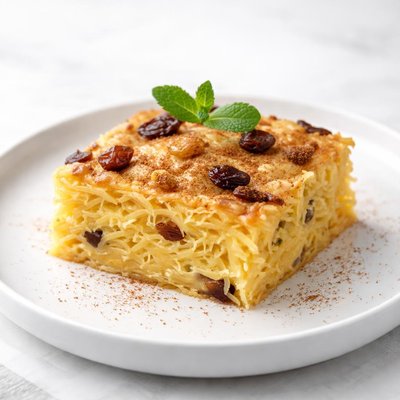 Image of Mock Noodle Kugel Using Spaghetti Squash Low Carb Fat Free