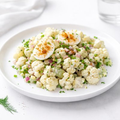 Image of Mock Potato Cauliflower Salad
