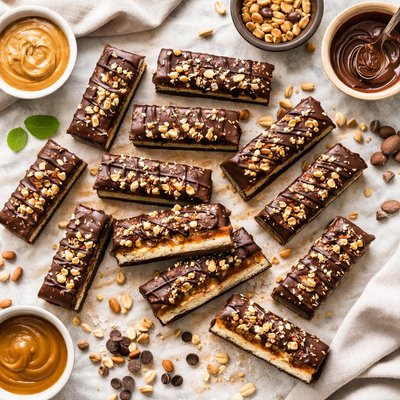 Image of Mock Snickers Munch Bar