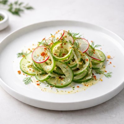 Image of Modernized Hungarian Cucumber Salad Dressing