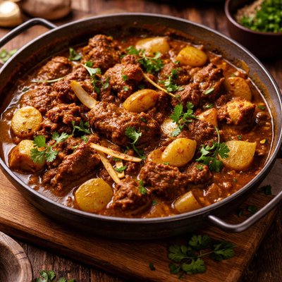 Image of Moghul Lamb with Turnips