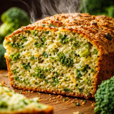 Image of Moist and Delicious Broccoli Bread