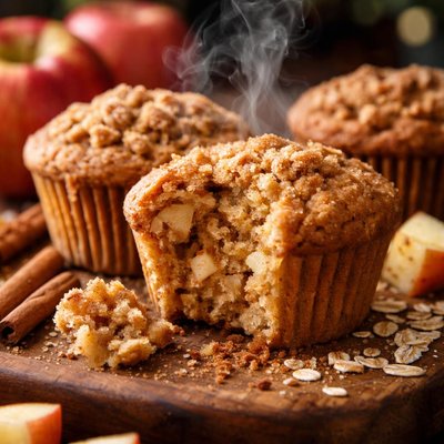 Image of Moist Apple Bread Muffins