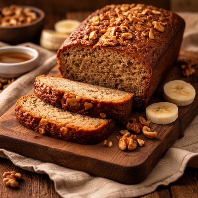 Image of Moist Banana Bread Dairy Free