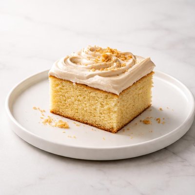 Image of Moist Butter Cake with Browned Butter Frosting