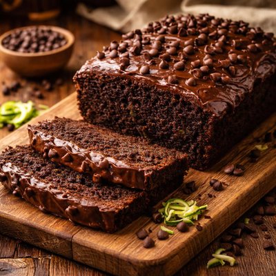 Image of Moist Chocolate Zucchini Cake