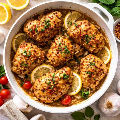 Moist Garlic Chicken Recipe
