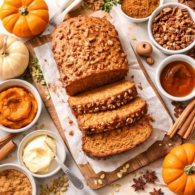 Image of Moist Pumpkin Spice Bread