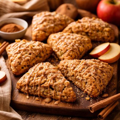 Image of Moist Spiced Apple Scones