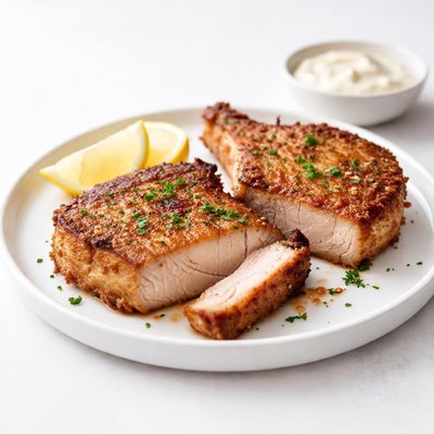 Image of Moist Tender Crispy Pork Chops