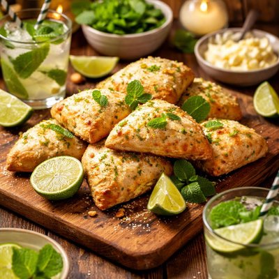 Image of Mojito Scones Happy Hour Meet Breakfast