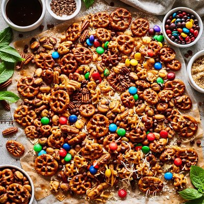 Image of Molasses Pretzel Snack Microwaved