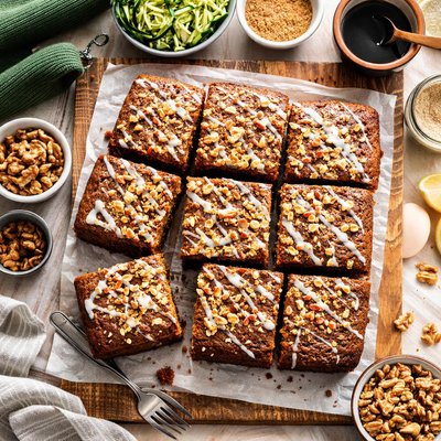 Image of Molasses Zucchini Cake