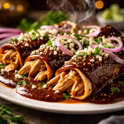 Image of Mole Enchiladas
