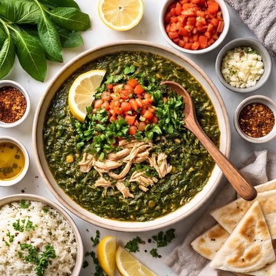 Image of Vegetarian Molokhia