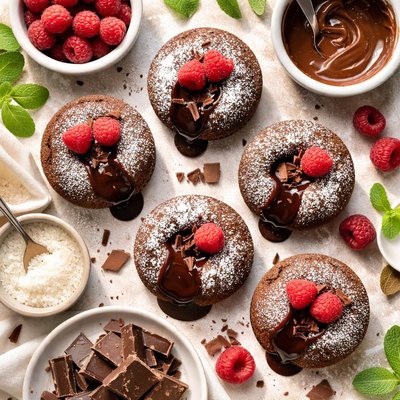 Image of Molten Lava Cupcakes