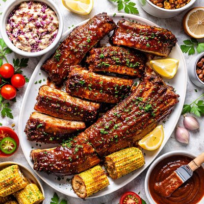 Image of Moms Best Barbecued Ribs
