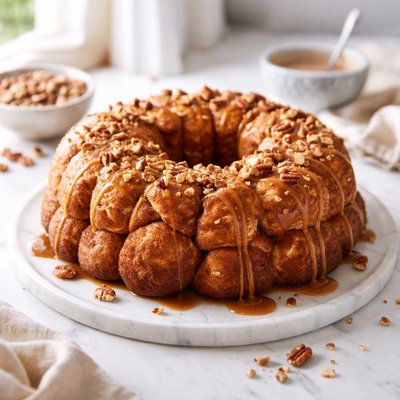 Image of Monkey Bread with Butterscotch Pudding