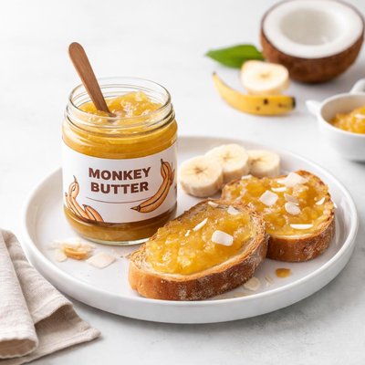 Image of Monkey Butter Monkey Jam