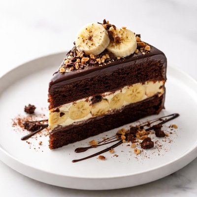 Image of Monkeyboy Banana Chocolate Cake
