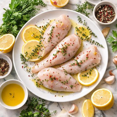 Image of Monkfish with Lemon