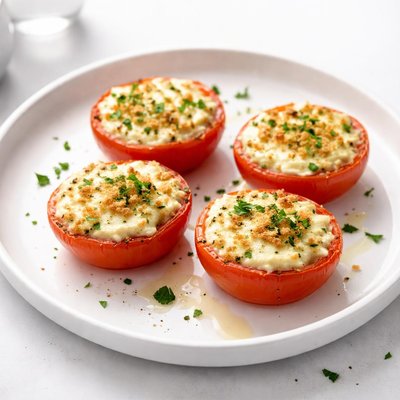 Image of Monterey Cream Baked Tomatoes
