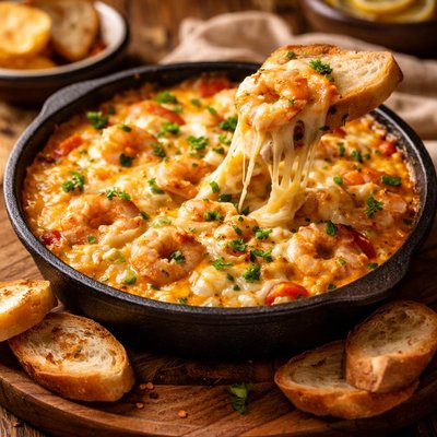 Image of Monterey Jack Cheese Shrimp Dip