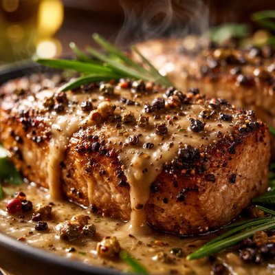 Image of Montreal Pork Au Poivre