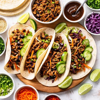 Image of Moo Shu Pork Wraps