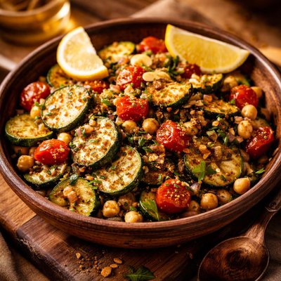 Image of Moorish Zucchini Salad Ensalada De Calabacines a La Morisco