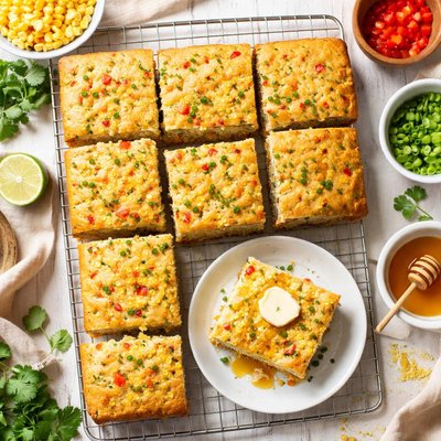 Image of Moosewood Restaurant Almost Fat Free Cornbread