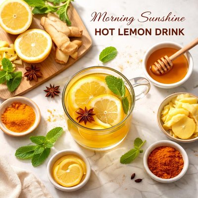 Image of Morning Sunshine Hot Lemon Drink