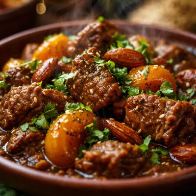 Image of Moroccan Beef and Honey Tagine