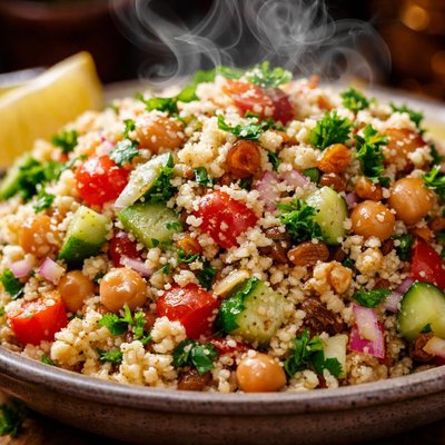 Image of Moroccan Cauliflower Couscous Salad