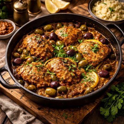 Image of Moroccan Chicken and Olives