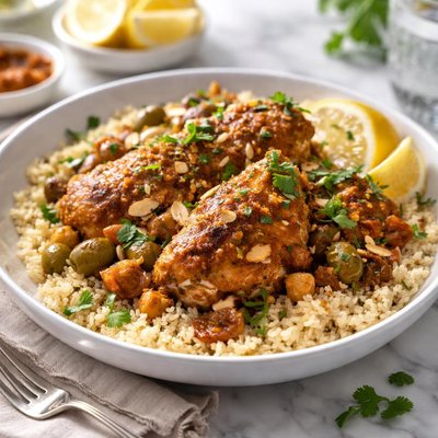 Image of Moroccan Chicken and Whole Grain Couscous