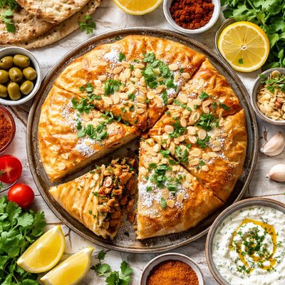 Image of Moroccan Chicken Pie