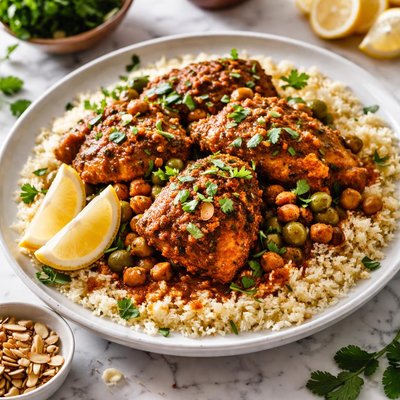 Image of Moroccan Chicken with Couscous